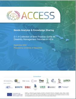 Collection of Best Practice Guide for Disability Management Services in HEIs